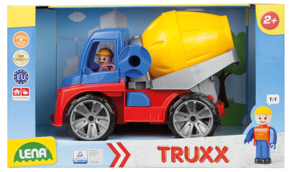Toy cart, Lena, Concrete mixer, Truxx 27 cm