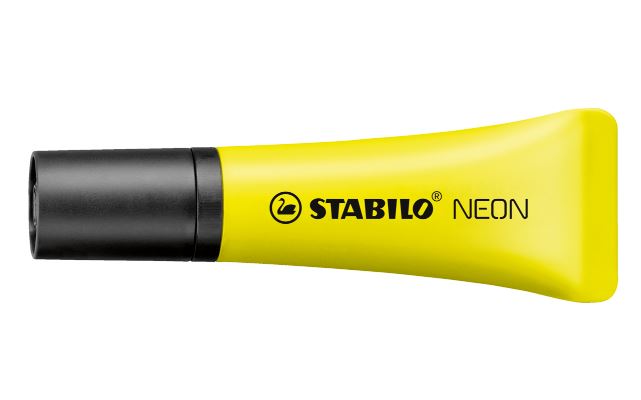 Text marker, Stabilo, Neon, Yellow