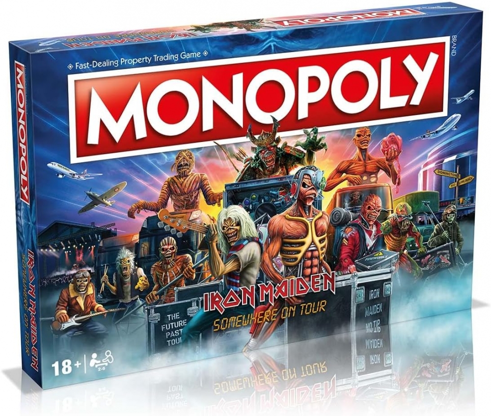 Board game, Winning Moves, Monopoly, Iron Maiden
