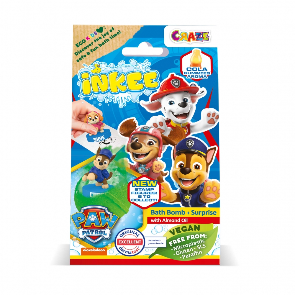 Bath additive, Craze, Paw Patrol, Bath bomb with surprise