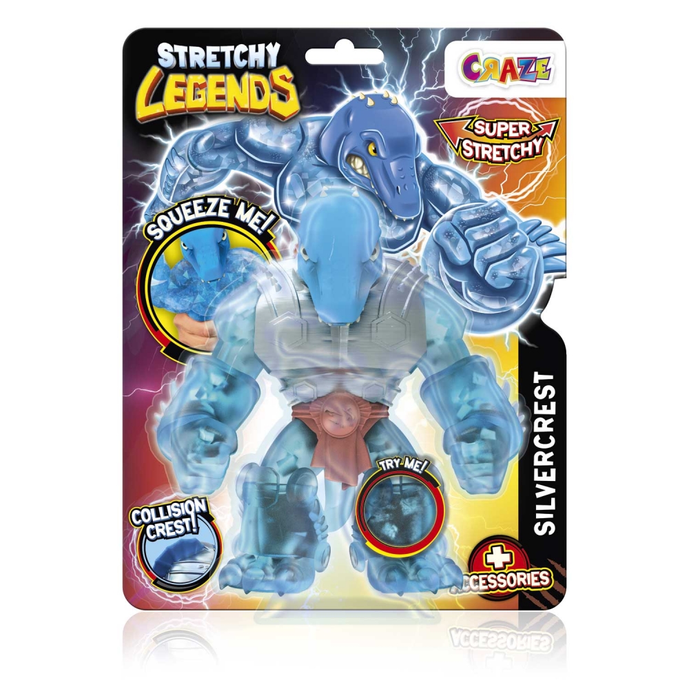 Collectible figure, Craze, Stretchable characters, Silvercrest