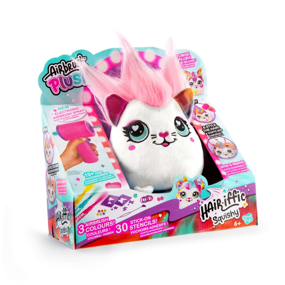 Creative set, Canal Toys, Plush toy for coloring and styling