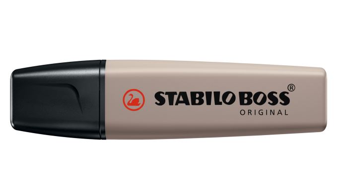 Text marker, Stabilo, Boss Original Nature Colors, Warm grey