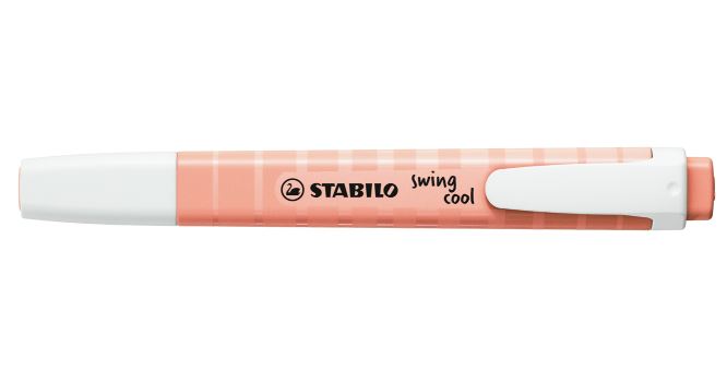 Text Marker, Stabilo, Swing Cool Pastel, Creamy peach