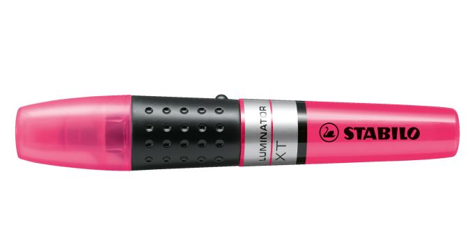 Text marker, Stabilo, Luminator, Pink