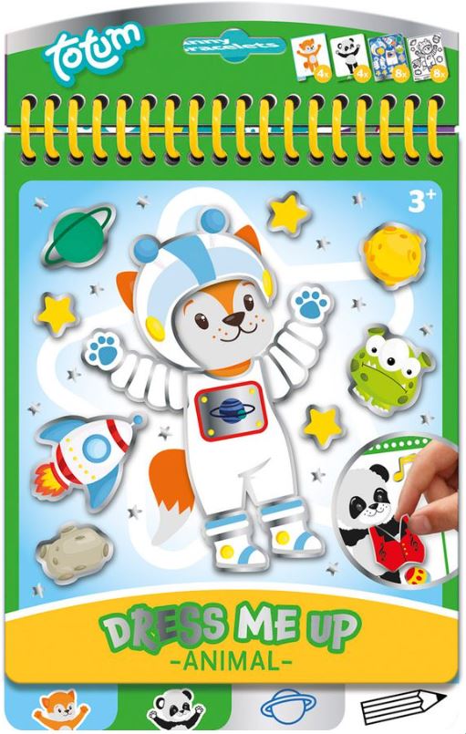 Creative set, Totum, Sticker book, Animals