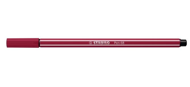 Felt tip pen, Stabilo, Pen 68, Purple