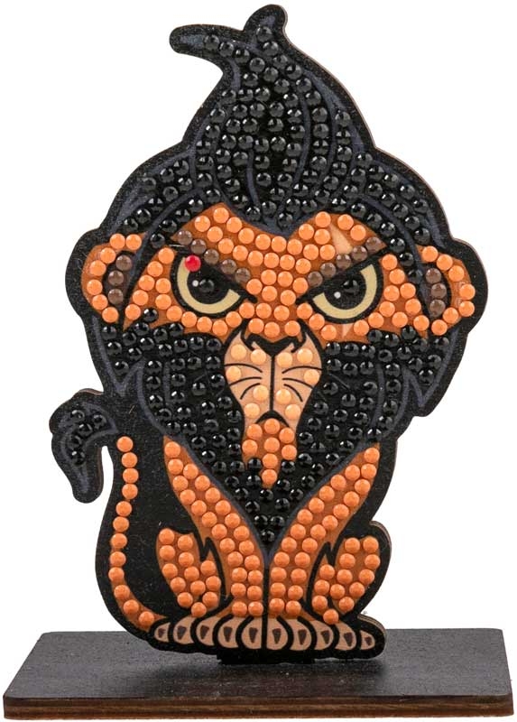 Diamond embroidery kit, Craft Buddy, Crystal Art Buddies, Scar, 7 pieces