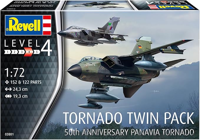 Assembly model, Revell, Tornado 50th Anniversary Twinpack