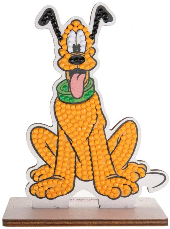 Diamond embroidery kit, Craft Buddy, Crystal Art Buddies, Pluto, 7 pieces