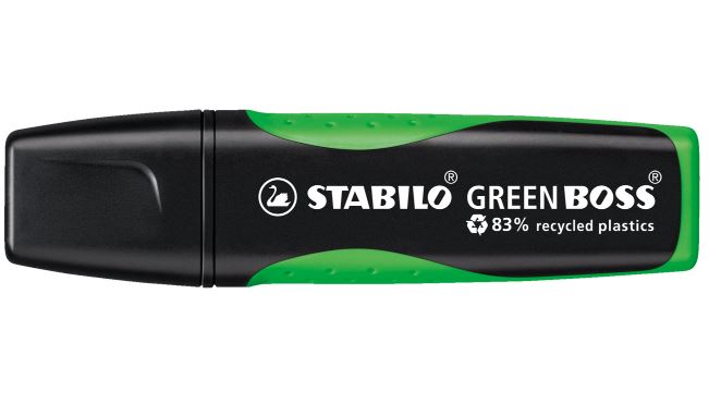 Text marker, Stabilo, Green Boss, Green