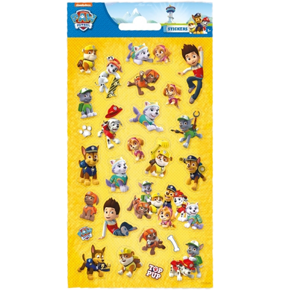 Set of stickers, Totum, Paw Patrol, 25 pieces