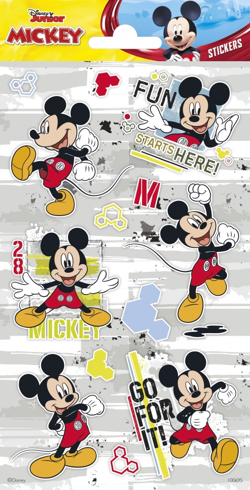 Creative set, Totum, Stickers, Mickey Mouse, 13 pieces