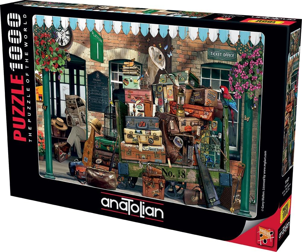 Puzzle, Anatolian, At the station, 1000 pieces
