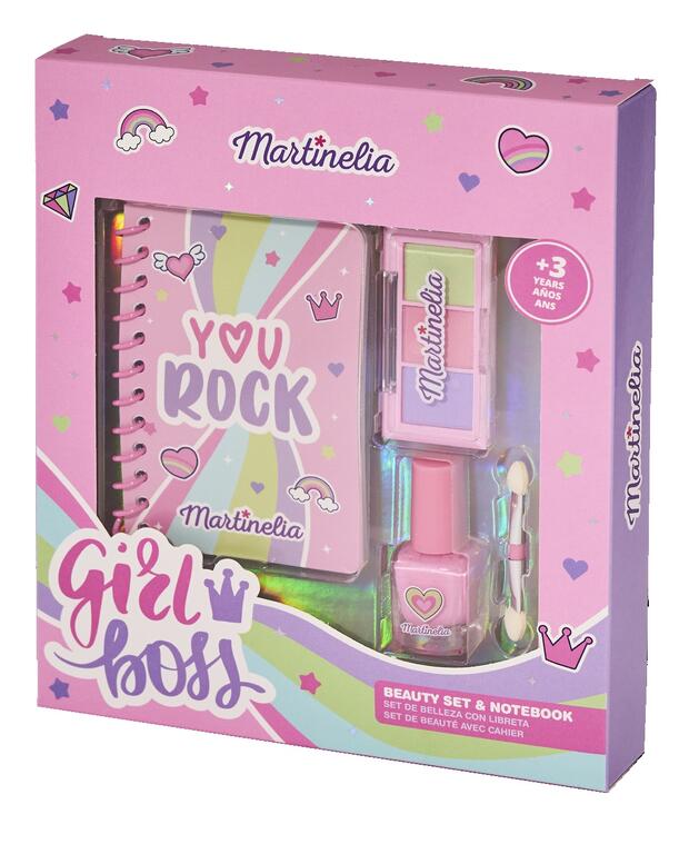 Beauty set with notebook, Martinelia, 3 pieces