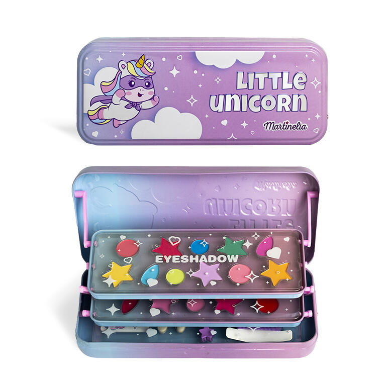 Make-up set, Martinelia, Little Unicorn, palette 3 levels
