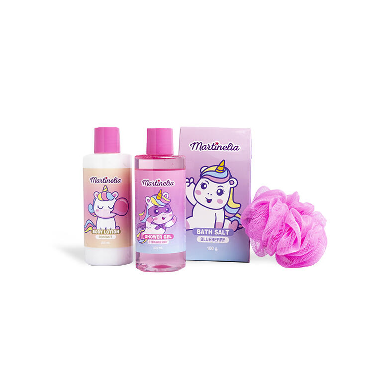 Bathroom set, Martinelia, Unicorn, 4 pieces