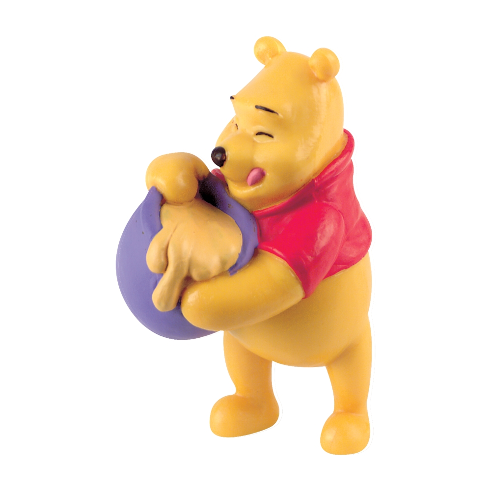 Collectible figurine, Walt Disney, Bullyland, Winnie the Pooh with honey pot