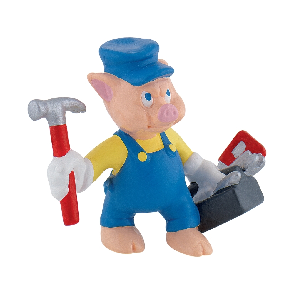 Collectible figure, Walt Disney, Bullyland, The Practical Pig