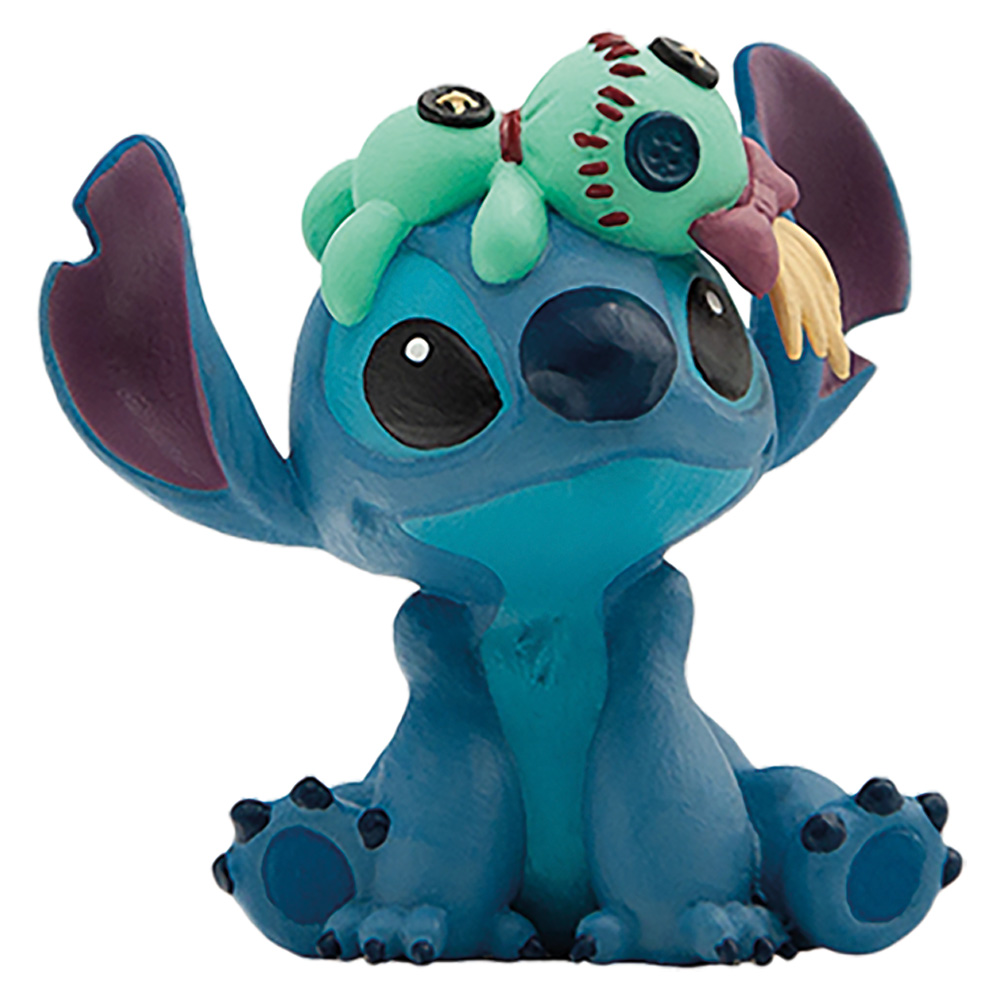 Collectible figure, Walt Disney, Bullyland, Stitch + Scrump