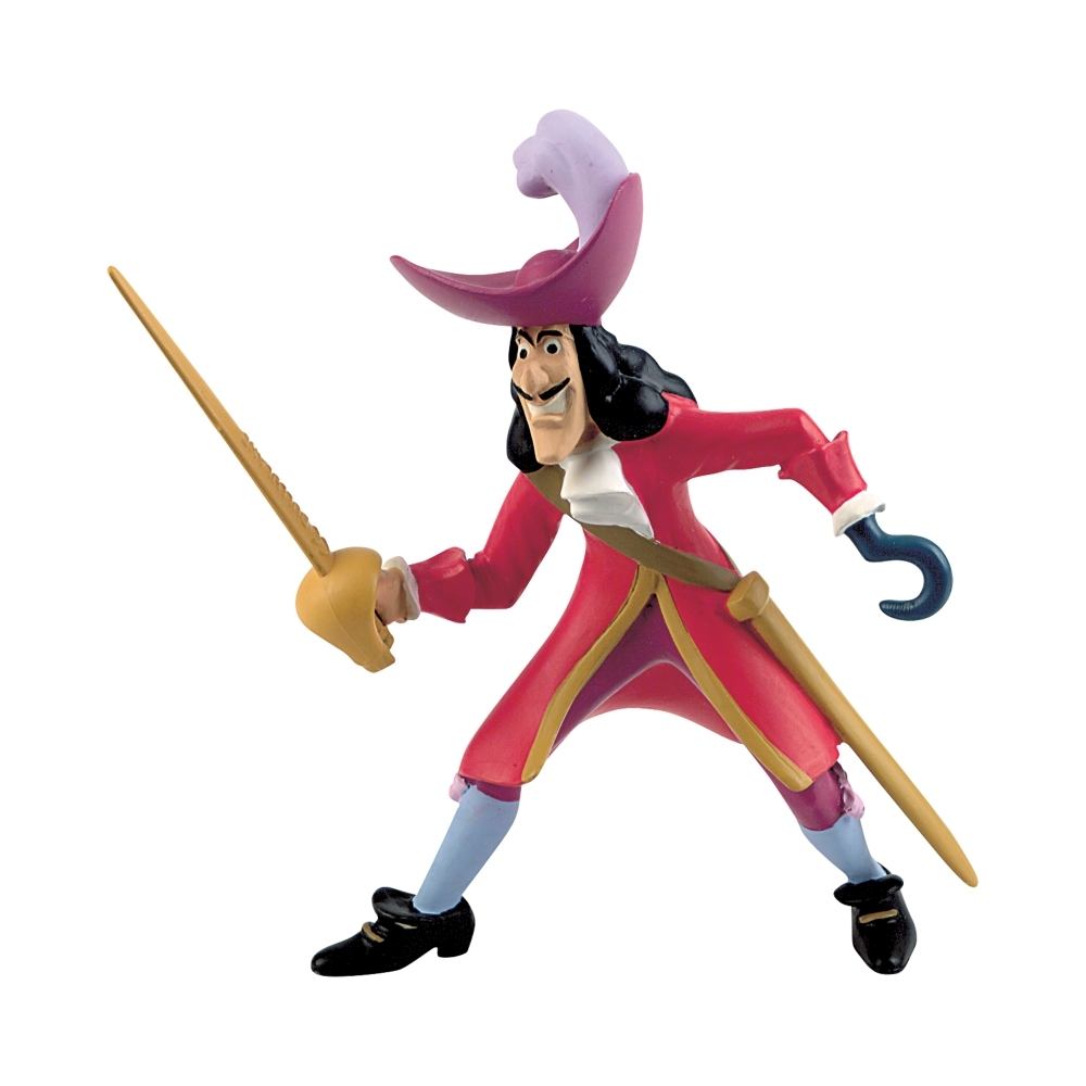 Collectible figure, Walt Disney, Bullyland, Captain Hook, Peter Pan