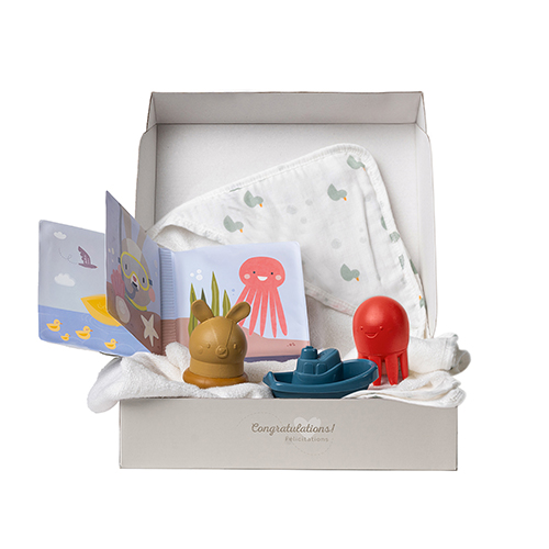 Newborn set, Taf Toys, Bath time, 5 pieces