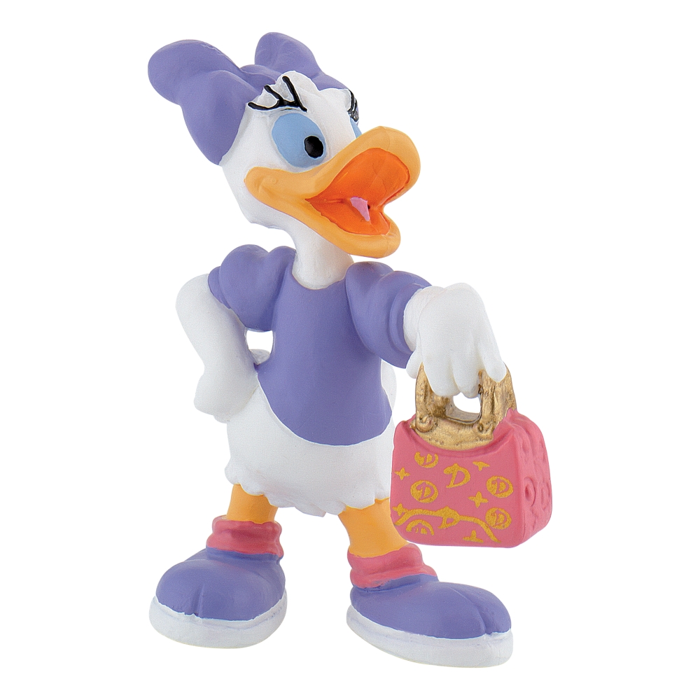 Collectible figure, Walt Disney, Bullyland, Daisy with bag