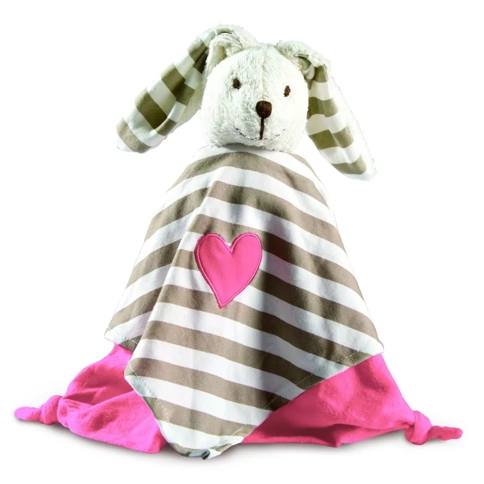 Soft cuddly towel, Hape, Bunny, 44 x 8 x 32 cm