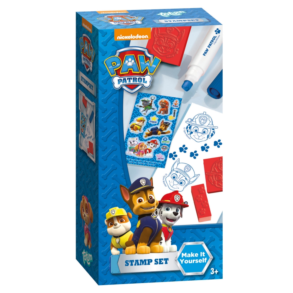 Creative Kit, Totum, Decorate Yourself with Stamps, Paw Patrol