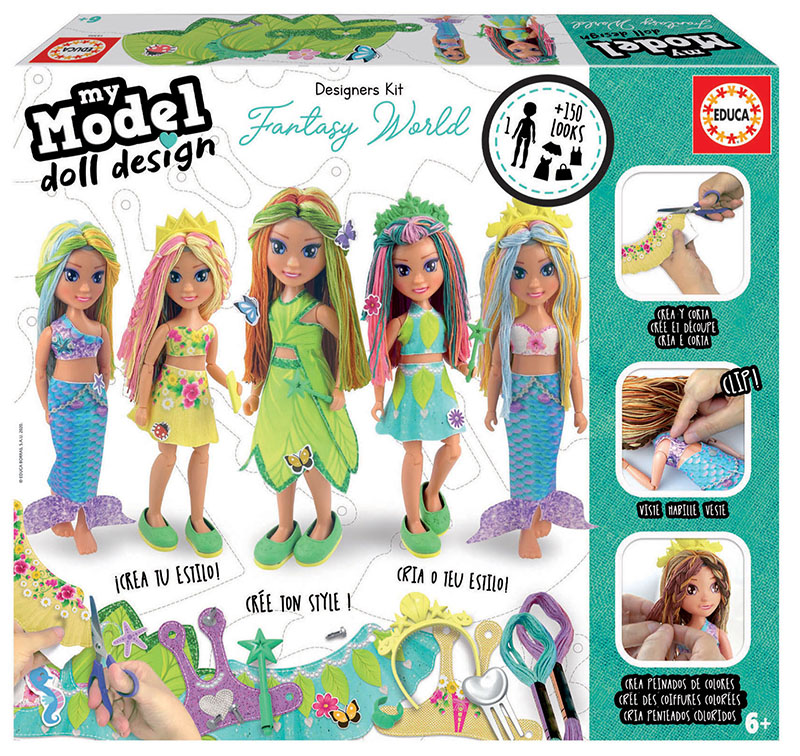 Educational Game, Educa, Fantasy World, My Model, Doll Design, Fantasy
