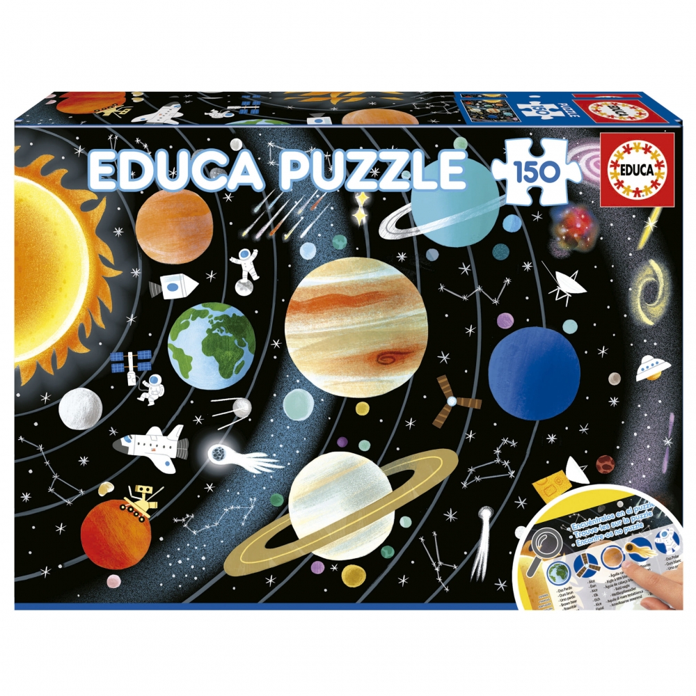 Puzzle, Educa, Solar System, 150 pieces