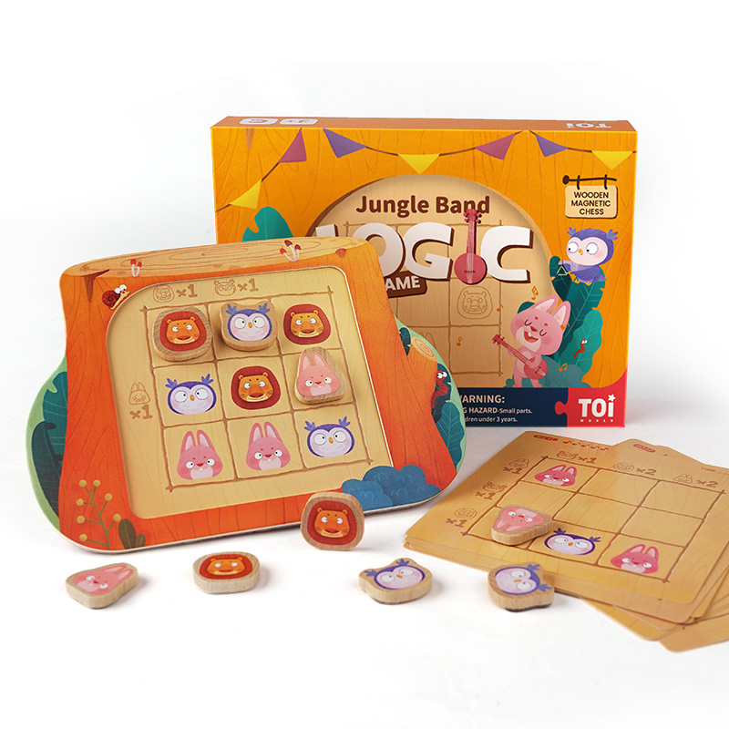Puzzle game - Tropical animals