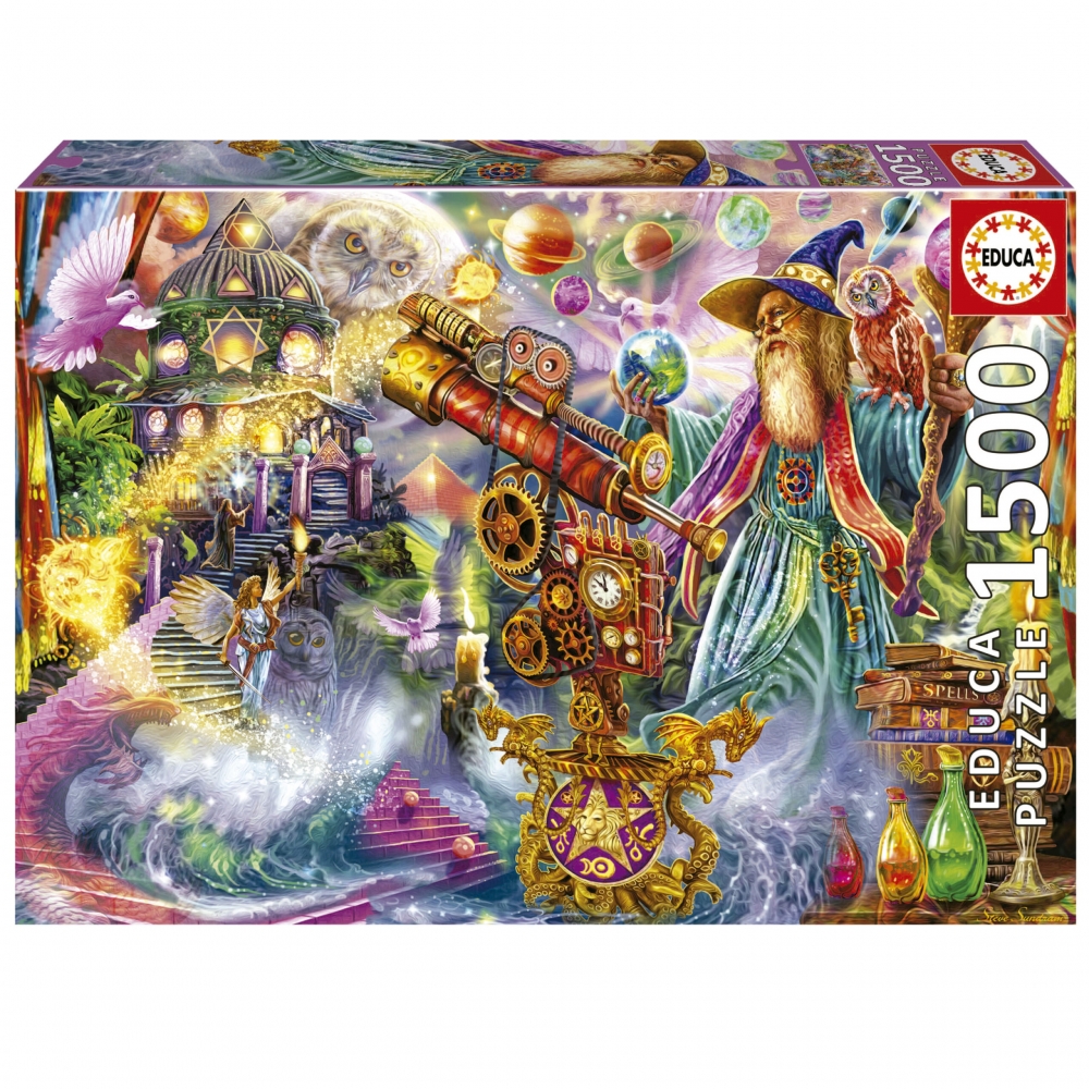 Puzzle, Educa, Magic spell, 1500 pieces