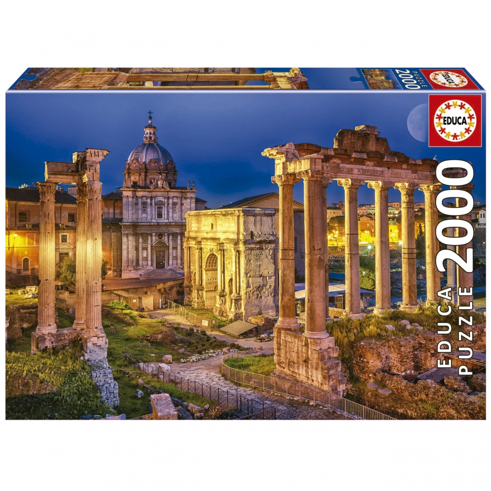 Puzzle, Educa, Roman Forum, 2000 pieces
