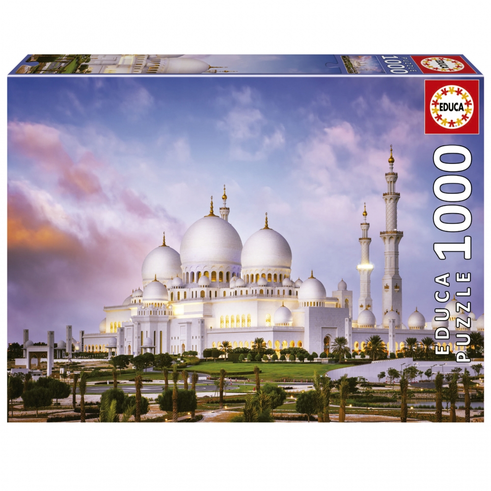 Puzzle, Educa, Sheikh Zayed Grand Mosque, 1000 pieces