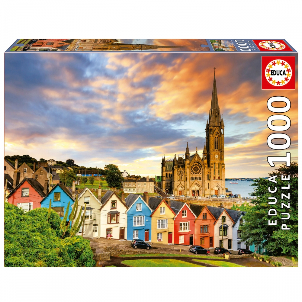 Puzzle, Educa, Cobh Cathedral, Ireland, 1000 pieces
