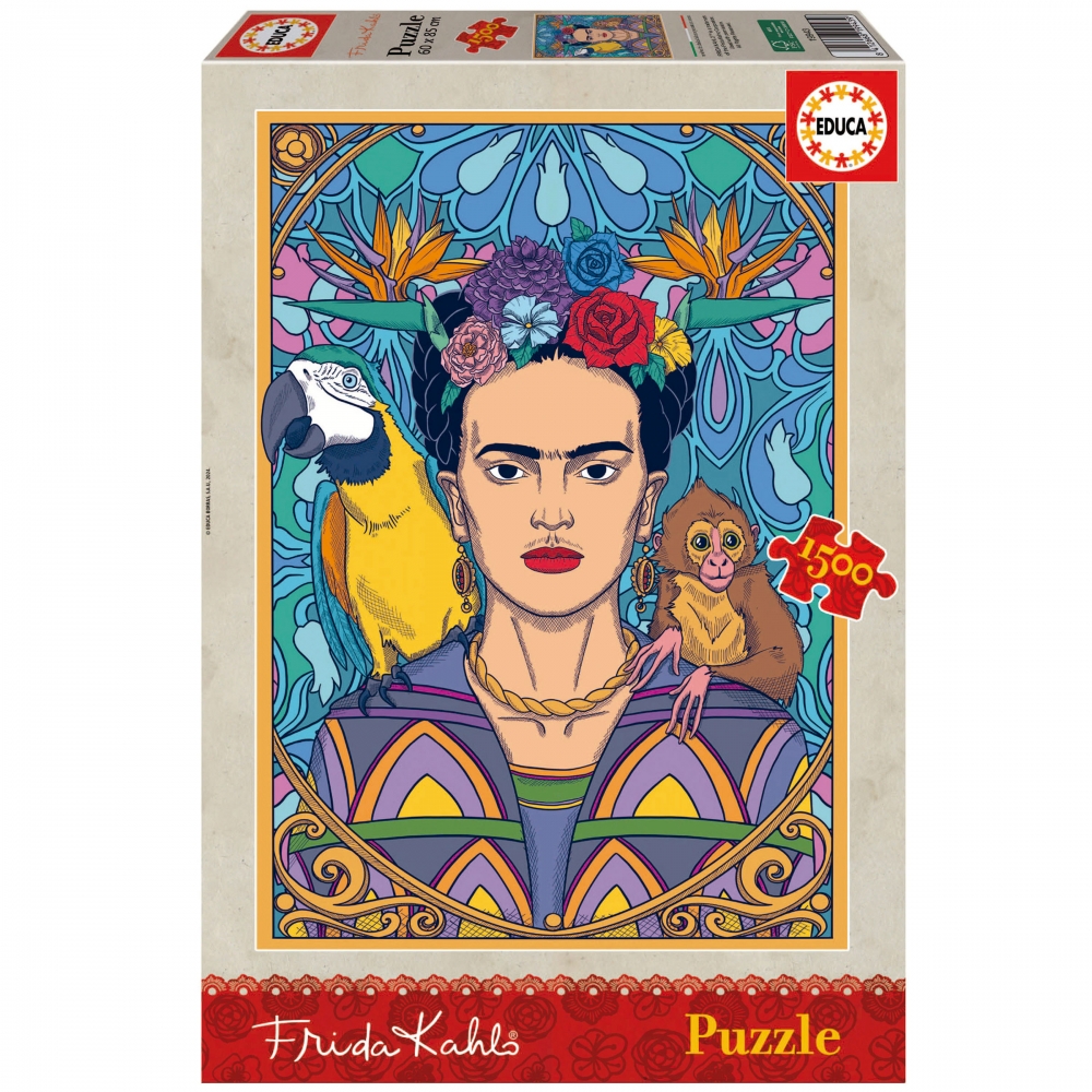 Puzzle, Educa, Frida Kahlo, 1500 pieces