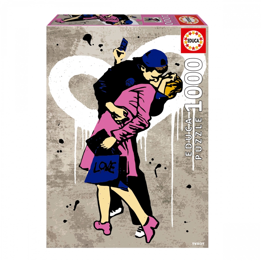 Puzzle, Educa, The Kiss, 1000 pieces