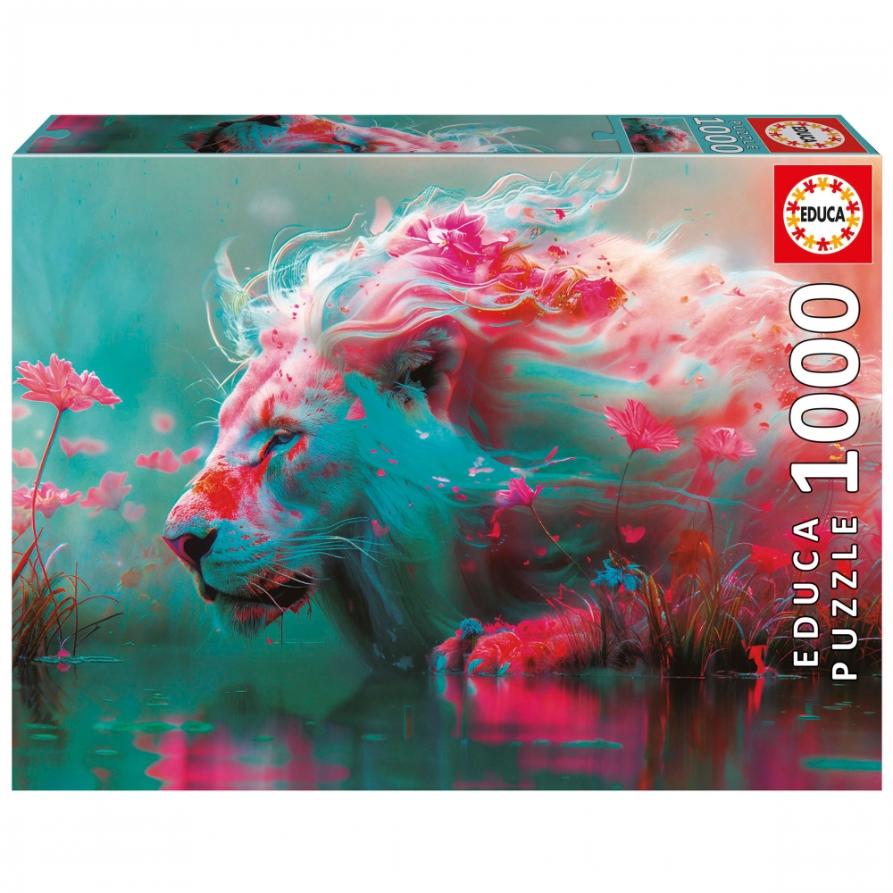 Puzzle, Educa, The King of Flowers, 1000 pieces