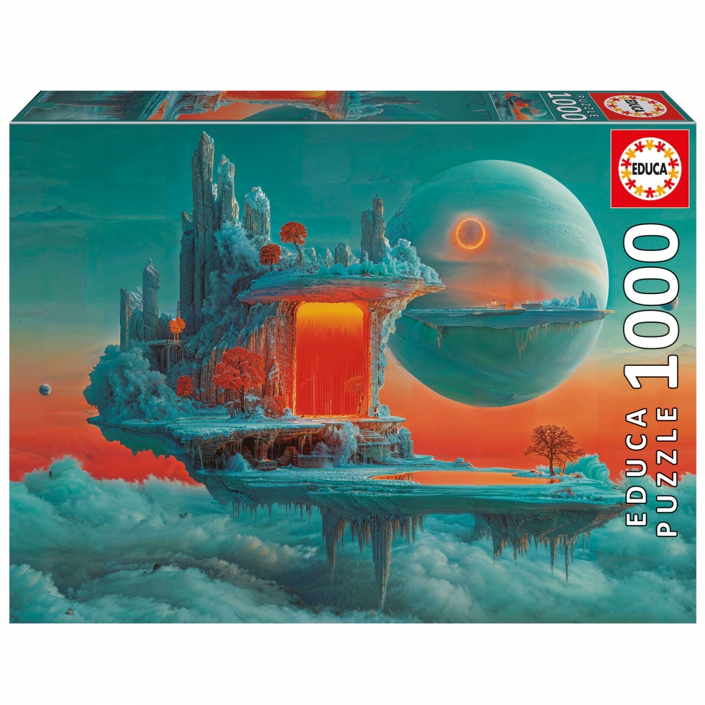 Puzzle, Educa, Planet of Fire and Ice, 1000 pieces