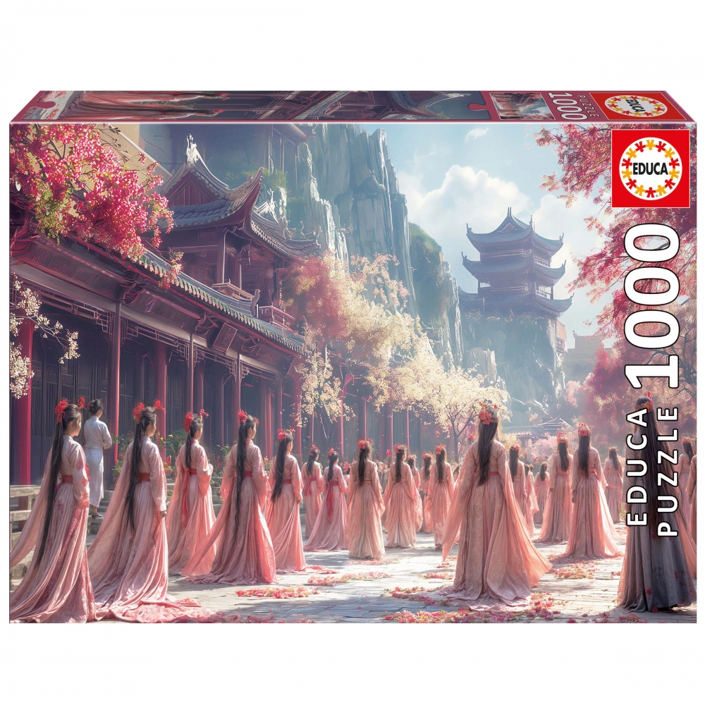 Puzzle, Educa, Geishas, ​​1000 pieces