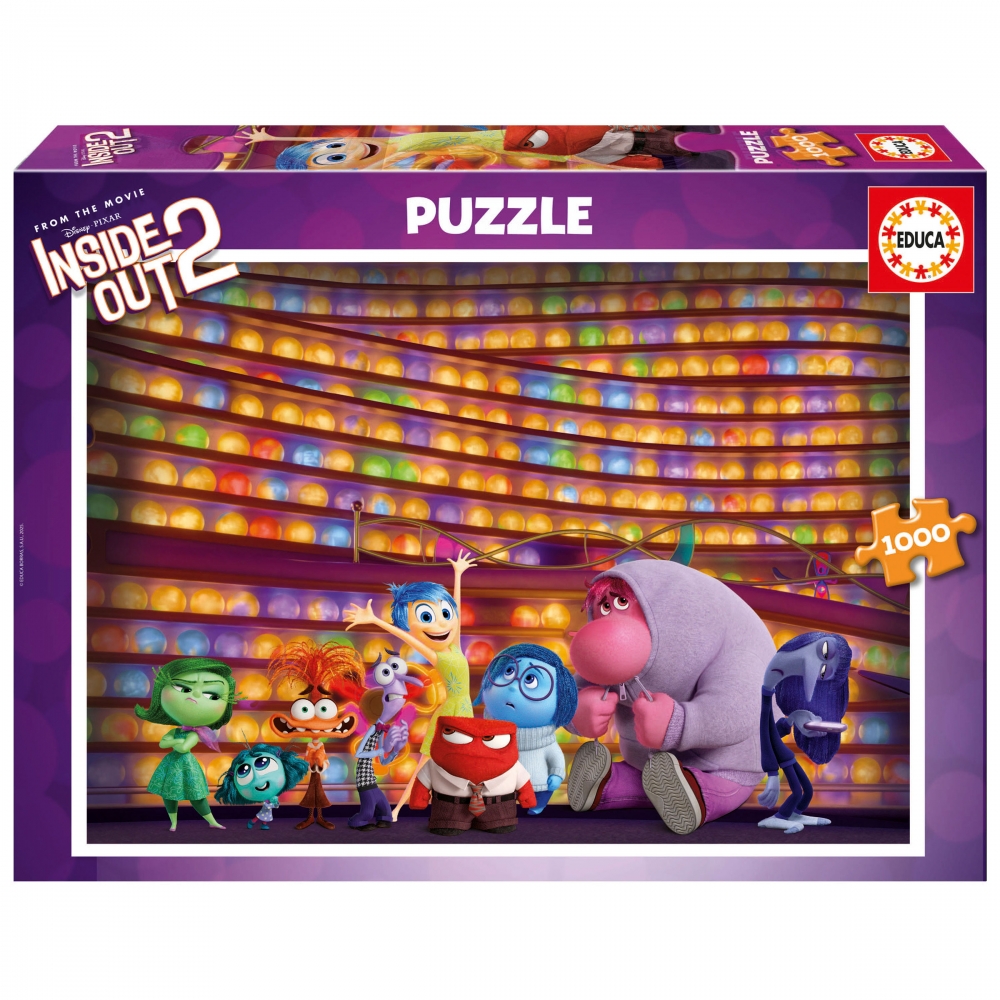 Puzzle, Educa, Inside Out - 2, 1000 pieces