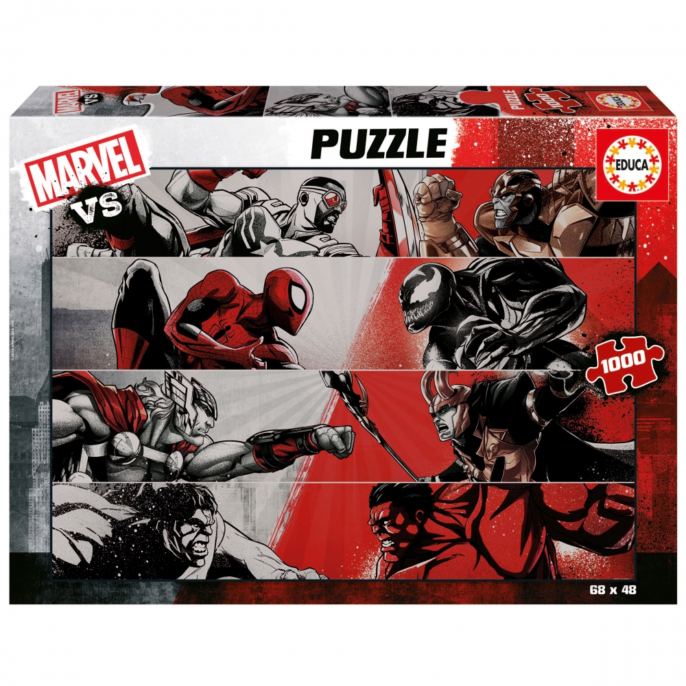 Puzzle, Educa, Captain America, 1000 pieces