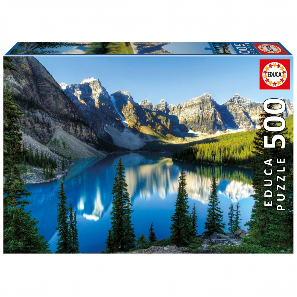 Puzzle, Educa, Lake in Alberta, 500 pieces