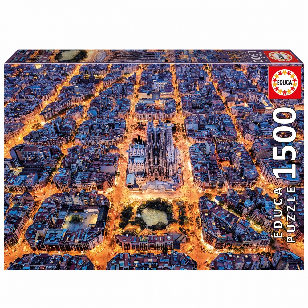 Puzzle, Educa, Barcelona, 1500 pieces
