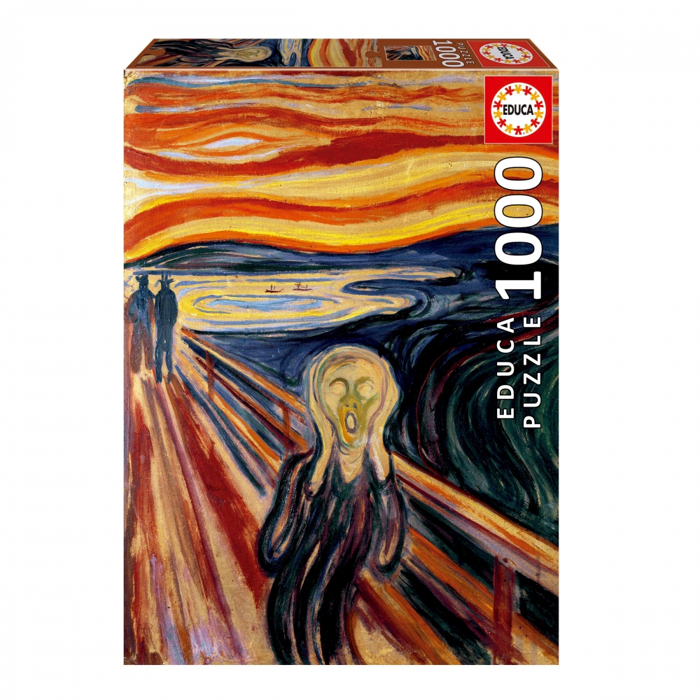 Puzzle, Educa, The Scream, 1000 pieces