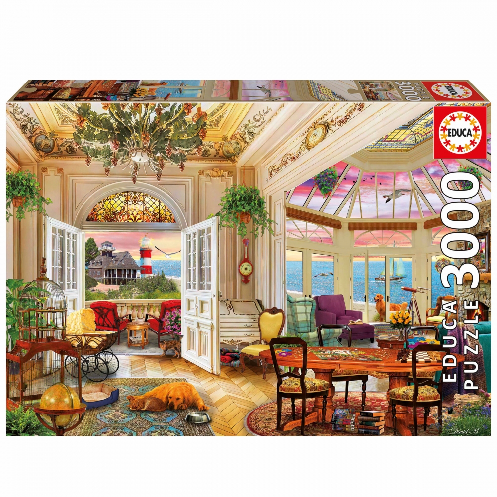 Puzzle, Educa, Life on the Coast, 3000 pieces