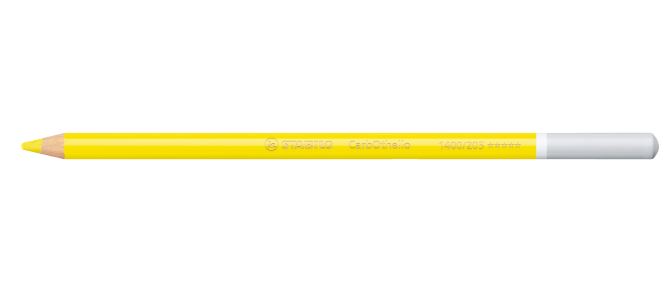 Colored pencil, Stabilo, CarbOthello, Neutral yellow