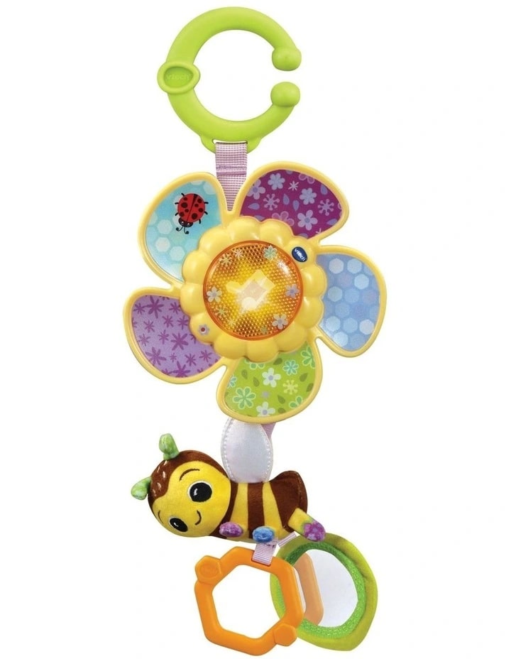 Interactive toy, Vtech, Luminous Rattle, Bee, 29 x 23 x 12 cm
