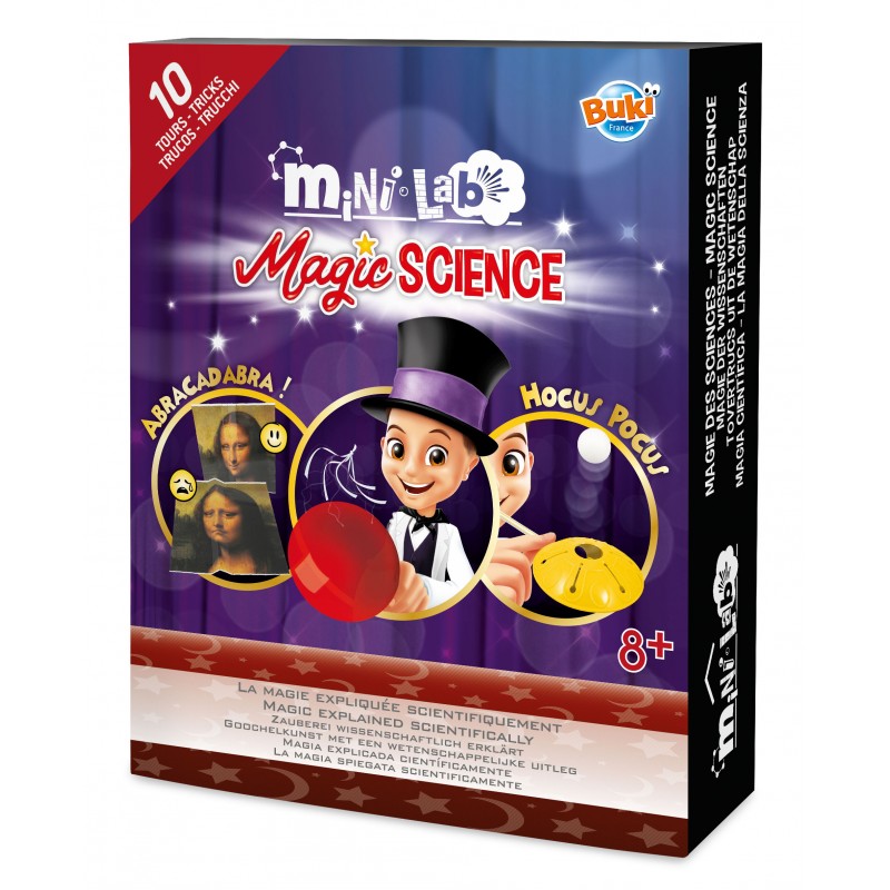 Educational game, Buki France, Mini laboratory, Magic